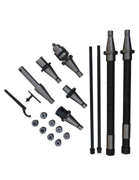 4 - Fraiseuse universelle fraisage vertical et horizontal Holzmann bf600d 400v