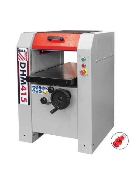 1 - Raboteuse d'épaisseur pour bois Holzmann dhm415 400v