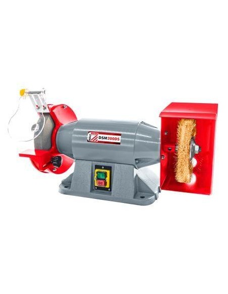 TOUR A MEULER AVEC MELEUSE PONCEUSE ET BROSSE HOLZMANN DSM200DS 230V