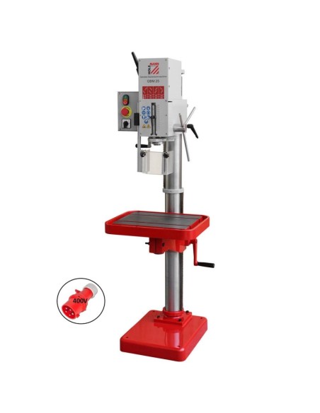 1 - Perceuse à colonne plancher Holzmann gbm25 400v