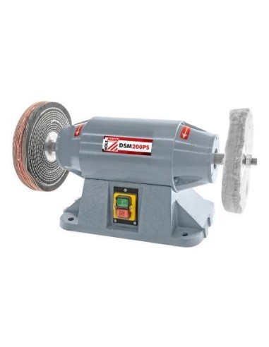 1 - Touret à polir de polissage polisseuse Holzmann dsm200ps 230v