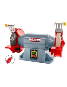 1 - Touret a muler double meleuse ponceuse Holzmann dsm250 400v