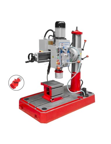 1 - Perceuse métal radiale Holzmann z3032x7p 400v