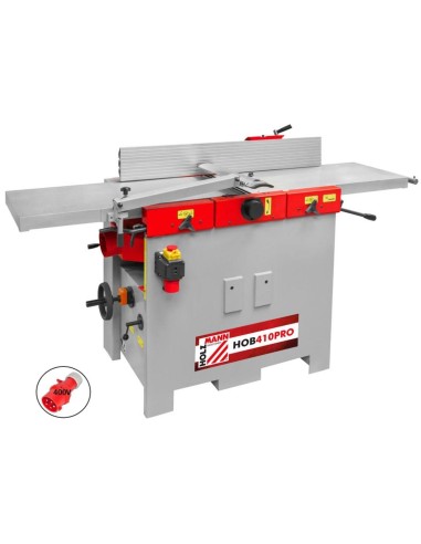 1 - D&eacute;gauchisseuse raboteuse&nbsp;epaisseur bois Holzmann hob410pro 400v