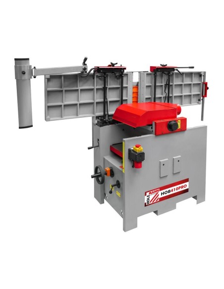 2 - D&eacute;gauchisseuse raboteuse&nbsp;epaisseur bois Holzmann hob410pro 400v