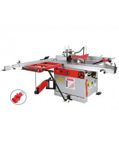 1 - Fraiseuse a equariser scie circulaire a bois Holzmann kf315vf2000 400v