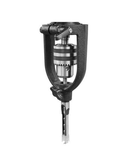 2 - Mortaiseuse a bedane pour perceuse a colonne ou d'etabli Holzmann stm4sb