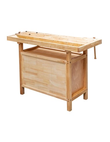 2 - Etabli en bois professionnel banca travail professionnel tiroir Holzmann wb138c