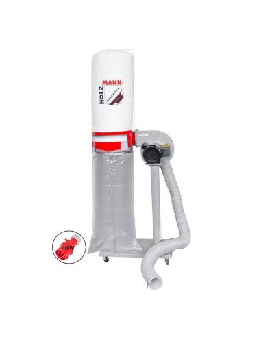 1 - Aspirateur poussiere extracteur copeaux bois collecteur Holzmann abs1080 400v