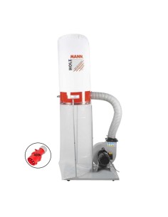 1 - Aspirateur poussiere extracteur copeaux bois collecteur Holzmann ABS2480 400V