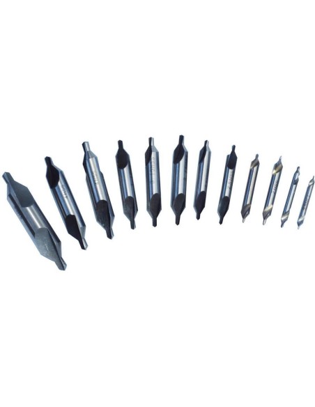 2 - Trousse 12 pieces foret a centrer Holzmann zbs12tlg