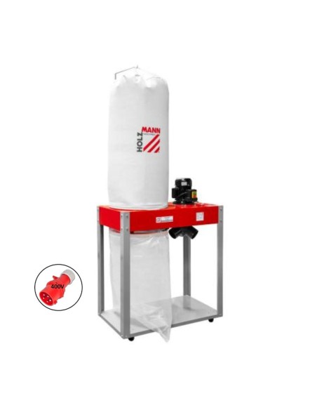 1 - Aspirateur poussiere extracteur copeaux bois collecteur Holzmann abs3000se_400v