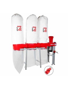 1 - Aspirateur poussiere extracteur copeaux bois collector Holzmann abs4560_400v