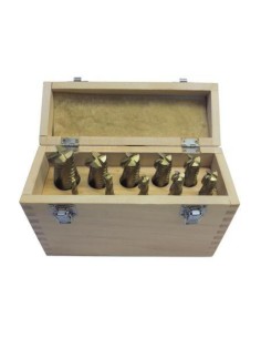 1 - Jeu de 10 fraises 4 coupes&nbsp;pour ebauche Holzmann ffs10