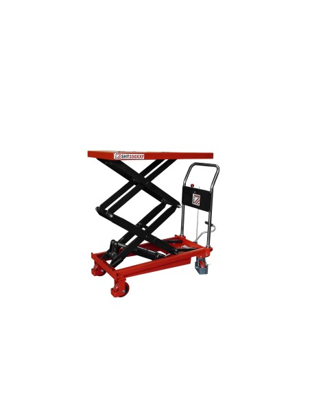 3 - Elevateur a double pantographe avec chariot reglable sht350xxf Holzmann