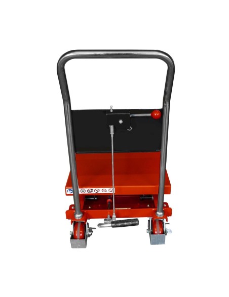 4 - Elevateur a double pantographe avec chariot reglable sht350xxf Holzmann