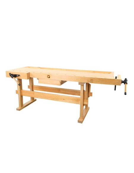 HOLMANN banc de travail avec tiroir et etau wb210