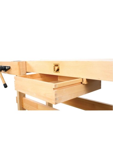 HOLMANN banc de travail avec tiroir et etau wb210