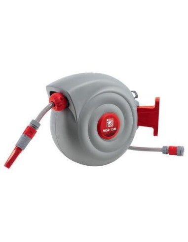 1 - Devidoir mural auto enroulant 15 m wsr15m Holzmann