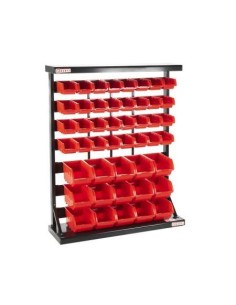 Etagere avec bacs de rangement a 94 tiroirs HOLZMANN kst94