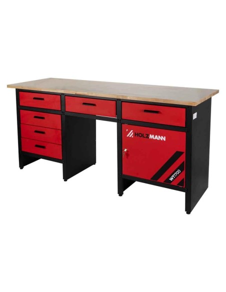 1 - Etabli d'atelier banc travail Holzmann wt1700