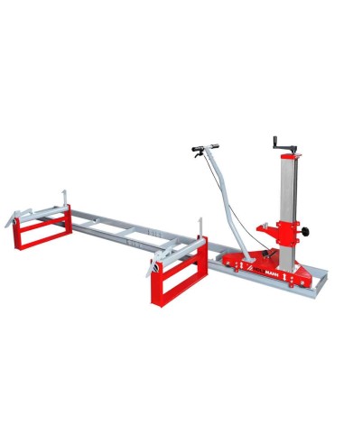 Scierie à chaîne portative guide de tronçonneuse support mobile HOLZMANN mobas2