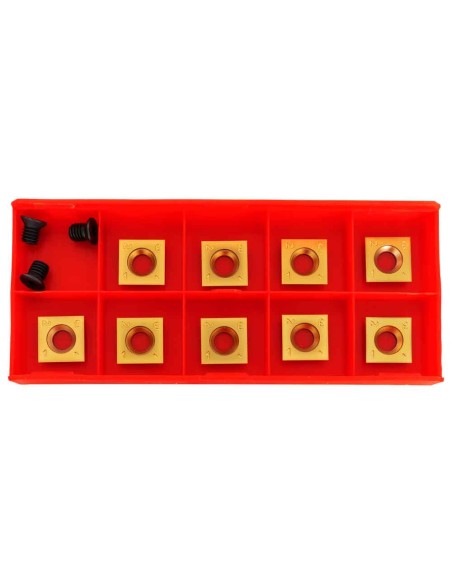 Kit de plaquettes carbure 9 hm pour gouge a bois 15mm Holzmann 10015508