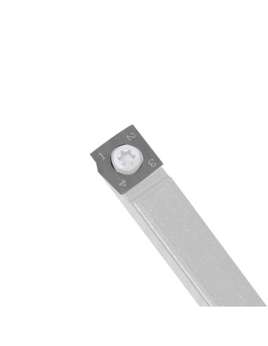 1 - Kit de plaquettes carbure 9 hm pour gouge a bois 11 mm Holzmann 10015510