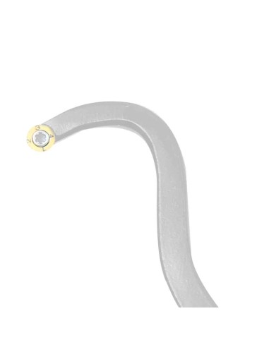 1 - Kit de plaquettes carbure 9 hm pour gouge a bois 6mm Holzmann 10015511