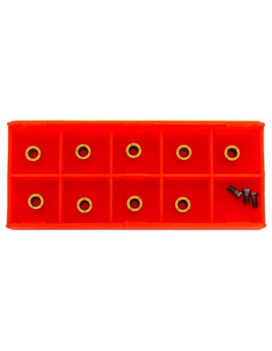 3 - Kit de plaquettes carbure 9 hm pour gouge a bois 6mm Holzmann 10015511