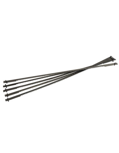 1 - Jeu de 5 lames de chantournage pour bois Holzmann dks21prosb