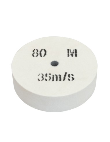 1 - Meule abrasive pour touret 150x25x32 grain 80 Holzmann dsm150ssw