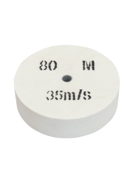 1 - Meule abrasive pour touret 150x25x32 grain 80 Holzmann dsm150ssw