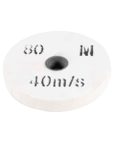 1 - Meule abrasive pour touret 175x25x32 grain 80 Holzmann dsm175ssw