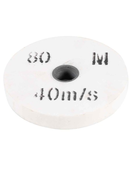 1 - Meule abrasive pour touret 175x25x32 grain 80 Holzmann dsm175ssw