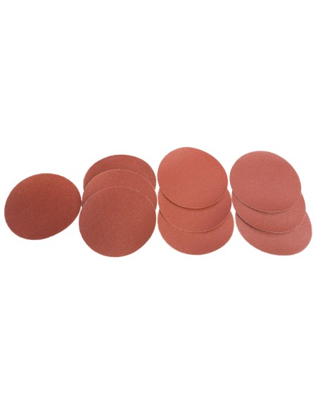 Jeu de 10 disques abrasifs en corindon 203mm gr 60/50/100/120