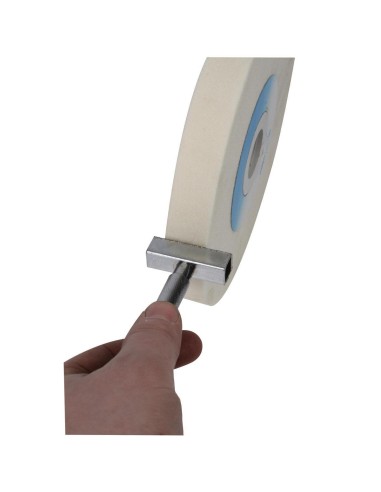 2 - Pierre a dresser pour meuleuse d'etabli Holzmann tdssa45