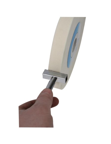 2 - Pierre a dresser pour meuleuse d'etabli Holzmann tdssa45