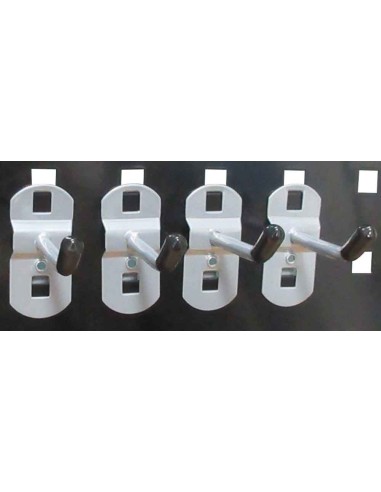 2 - Lot de 10 crochets a outils pour mobilier d'atelier Holzmann wess13hook