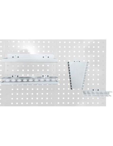 1 - Lot de 4 porte-outils pour mobilier d'atelier Holzmann wess13hookkit