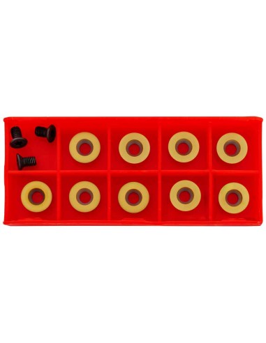 3 - Kit de plaquettes carbure 9 hm pour gouge a bois 12 mm Holzmann 10015506