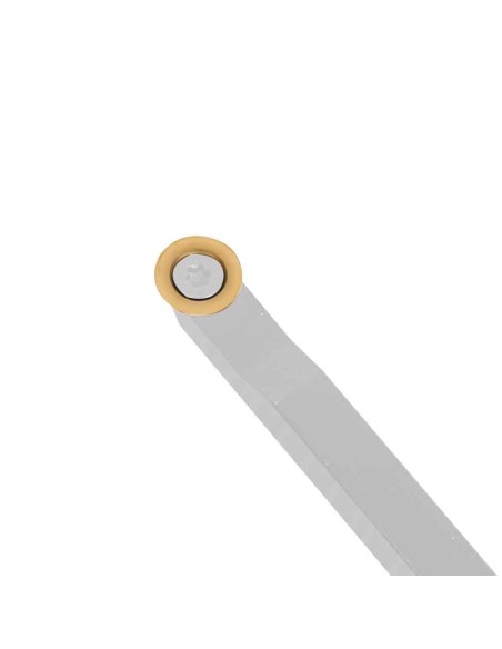 1 - Kit de plaquettes carbure 9 hm pour gouge a bois 16mm Holzmann 10015509