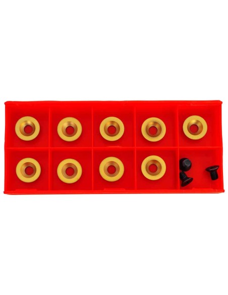 3 - Kit de plaquettes carbure 9 hm pour gouge a bois 16mm Holzmann 10015509