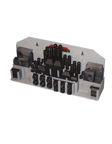 1 - Kit de fixation pour supports a fente de 12 mm pour fraiseuse Holzmann 52tlg12