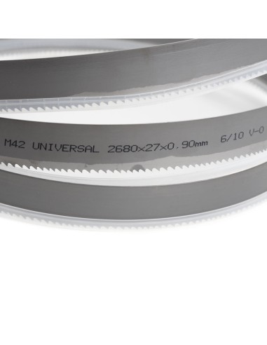 Lame a ruban pour metal 2680x27x0,9mm 6/10 z Holzmann