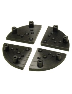 Plaque avant pour tour a bois 125 mm Holzmann dp95ps