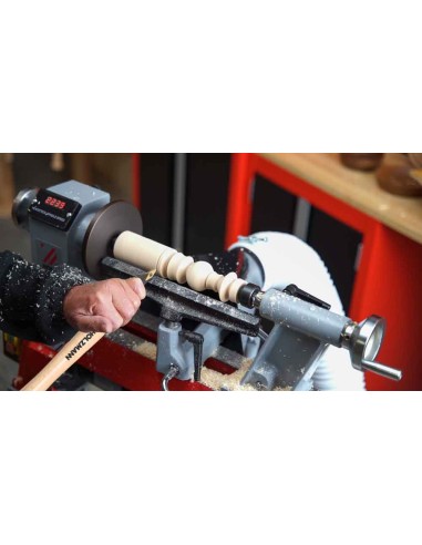 Jeu de 4 gouges a bois 342mm avec plaque hm interchangeable Holzmann h4tlgs