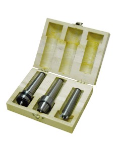 Jeu de 3 contre-pointes cm2 pour tour a bois Holzmann ms3tlg