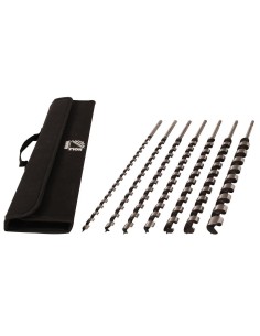 Jeu de forets longs pour bois 10-25mm