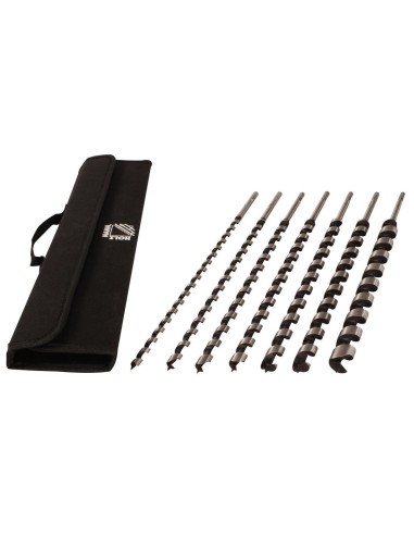 Jeu de forets longs pour bois 10-25mm